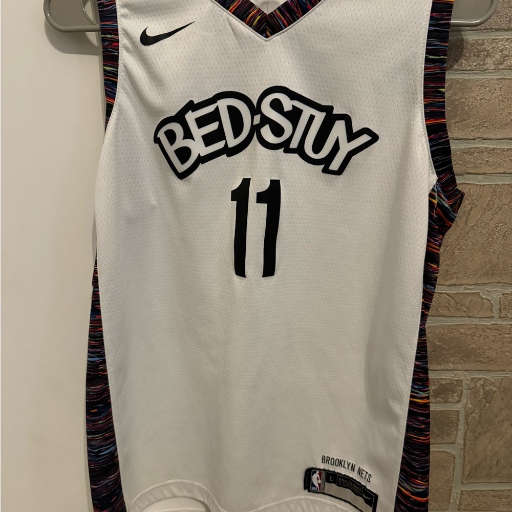 Brooklyn nets youth L jersey